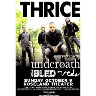  Thrice Poster   Flyer for Beggars Tour