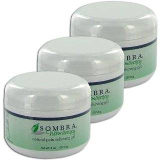 Value 3 Pack Sombra Warm Therapy Pain Relieving Gel, All Natural (8 Oz 