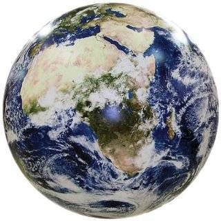 Earthball, Inflatable Earth Globe from satellite images, Glow in the 