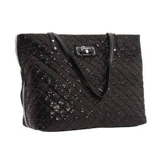 Guess Sparkler Tote Bag Womens Black Carryall