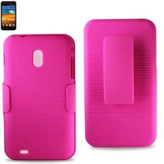 Samsung Epic 4G Touch Holster Combo Case Red W/Kickstand 