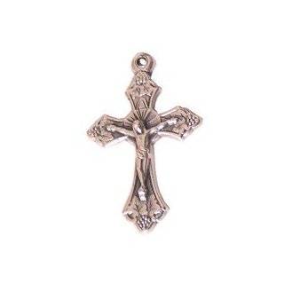 30x20 mm Pewter rosary crucifix (1.2x0.8)