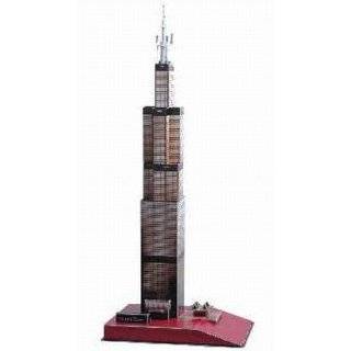 3D  Tower Chicago Puzzle Model