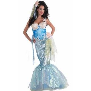 Womans Metallic Mermaid Costume