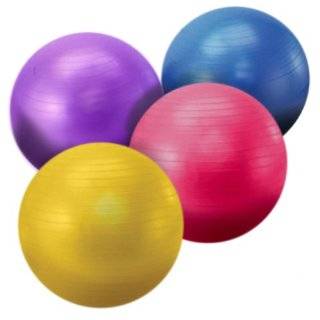 YogaAccessories (TM) Yoga Balance Ball with Pump