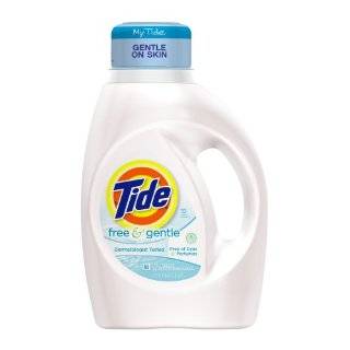 Tide Free and Gentle, Free of Dyes and Perfumes, 50 Ounce