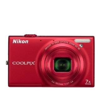   16 mp digital camera with 7x nikkor wide angle optical zoom lens and
