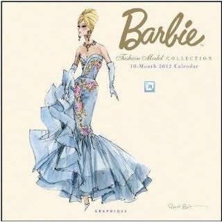 Barbie Fashion Model Collection 16 Month Wall Calendar 2012
