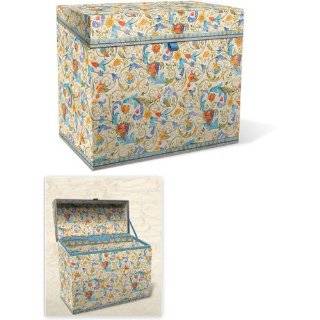 Punch Studio Desk Top File Box with Attached Lid  #51532 Florentine