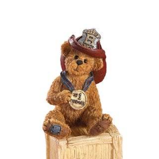Boyds Bears by Enesco Collectible U B Brave Fireman Figurine