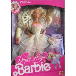 Dance Magic Barbie Doll w Color Change Lips   Dress Changes From 