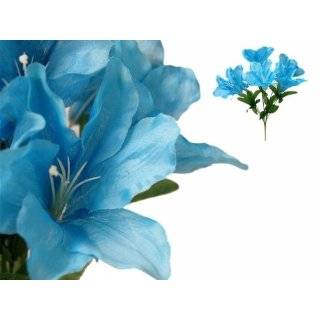 60 Easter Artificial Lilies Wedding Craft Flowers Wholesale Supplies 