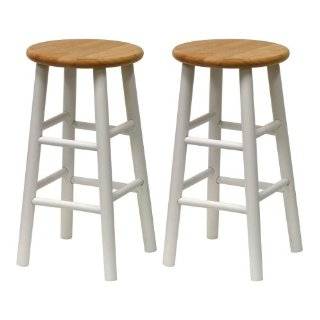  Arrowback Stool (White/Natural) (24h)