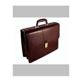  Bosca Old Leather Double Gusset Briefcase   Dark Brown 