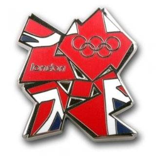  London 2012 Olympics Logo Pin   Union Flag Sports 