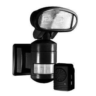  NightWatcher Robotic Security Light LED (Black) Camera 