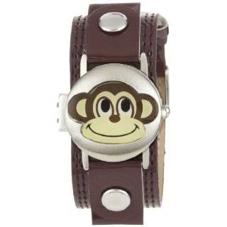  Frenzy Kids FR282 Smiley Face Analog Yellow Strap Watch Watches