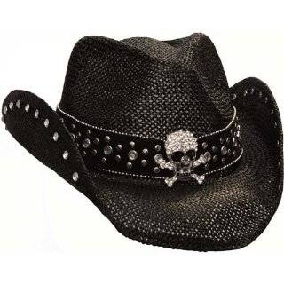 Skull and Crossbones Cowboy Hat Clothing