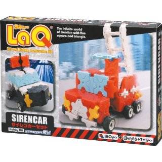 194 Pcs Original Laq Puzzle Bits Set Siren Car  Affordable Gift for 