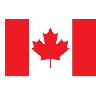 Allied Flag Outdoor Nylon Canada Country Flag, 3 Foot by 5 Foot