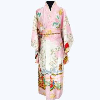  Shanghai Tone® Japanese Kimono Gown Geisha Luxury Gold 