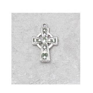  Childrens Girls Boys Necklace with Celtic Cross Medal on 
