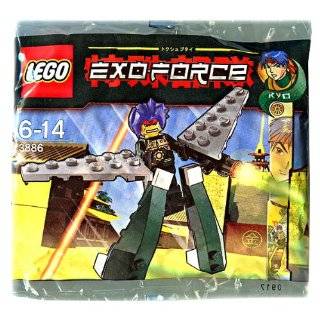 LEGO Exo Force Mini Figure Set #3886 Green Exo Fighter Ryo Walker 