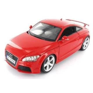  2007 Audi Tt Coupe Grey 118 Diecast Model Car Toys 