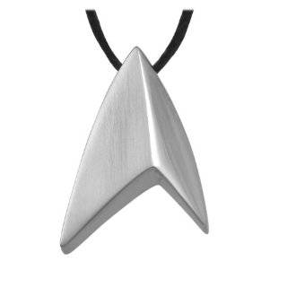 Star Trek Mens Stainless Steel Starfleet Ring, Size 11 