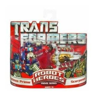  Transformers Robot Heroes Optimus Prime Vs. Ravage Toys 