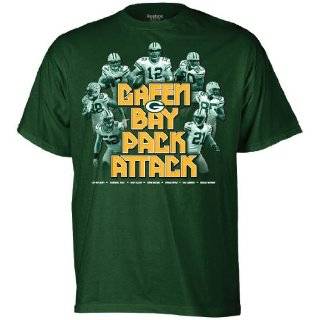 NFL Green Bay Packers Pack Attack Tee Shirt Mens