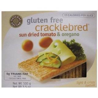   Cracklebred, Sun Dried Tomato & Oregano, 3.5 Ounce Boxes (Pack of