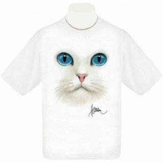  Fox Racing Cat Jaguar Vneck Tee Shirt/Top   White / Small 