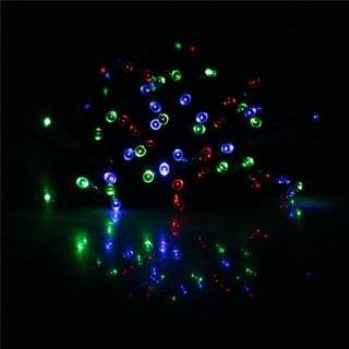 Solar Powered 100 LED Christmas Party LED Lights Holiday String Lights 