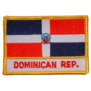  Dominican Republic Flag Embroidered Patch Caribbean Iron 