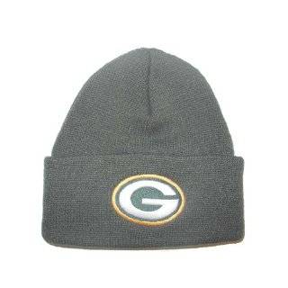 NFL Mens End Zone Uncuffed Knit Hat   K173Z (Green Bay Packers, One 