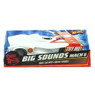 Hot Wheels Speed Racer Big Sounds Mach 6 Car Toy