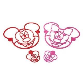  Plaid Disney Brass Stencil Large, Smiling Minnie Shape 