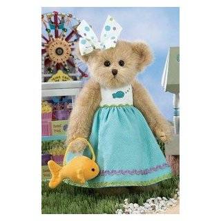 Bearington Collection Goldie & Fish 14 Inch Collectible Plush Bear