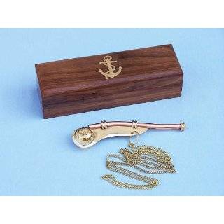  Brass/Copper Boatswain (Bosun) Whistle w/Box   Boatswain 