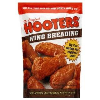 Hooters Wing Breading Mix, 16 Ounce (Pack of 6)