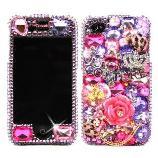   Crystal Bling Case Cover for iphone 4 / 4s AT&T Verizon & Sprint