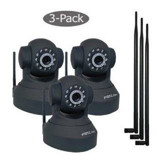  3X Foscam FI8918W Wireless/Wired Pan & Tilt IP Camera with 