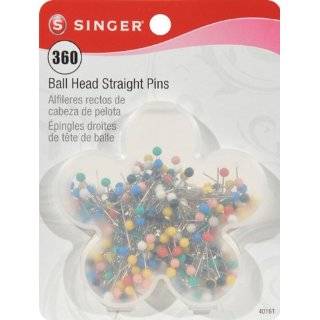 Singer Color Ball Head Pins in Flower Box, 360 Count