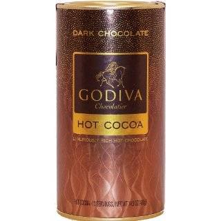 Godiva Dark Chocolate Hot Cocoa Can, 14.5 Ounces (Pack of 2)