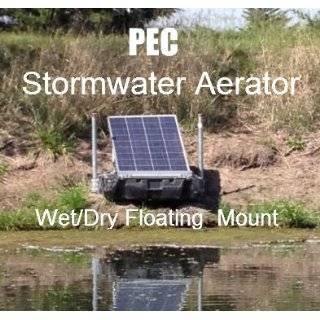   Solar Aerator Pond Management   Portable Wet / Dry Floating Deck Mount