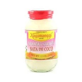 Tropics Coconut Gel   Nata De Coco, 12 Ounce Jars (Pack of 3)