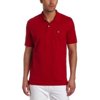 Victorinox Mens Short Sleeve Stretch Pique Tailored Fit Polo