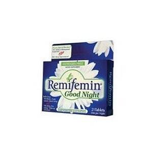  Remifemin Good Night, Tablets, 21 ct. Health & Personal 