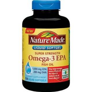  Nature Made Super Strength Omega 3 EPA Fish Oil, Liquid 